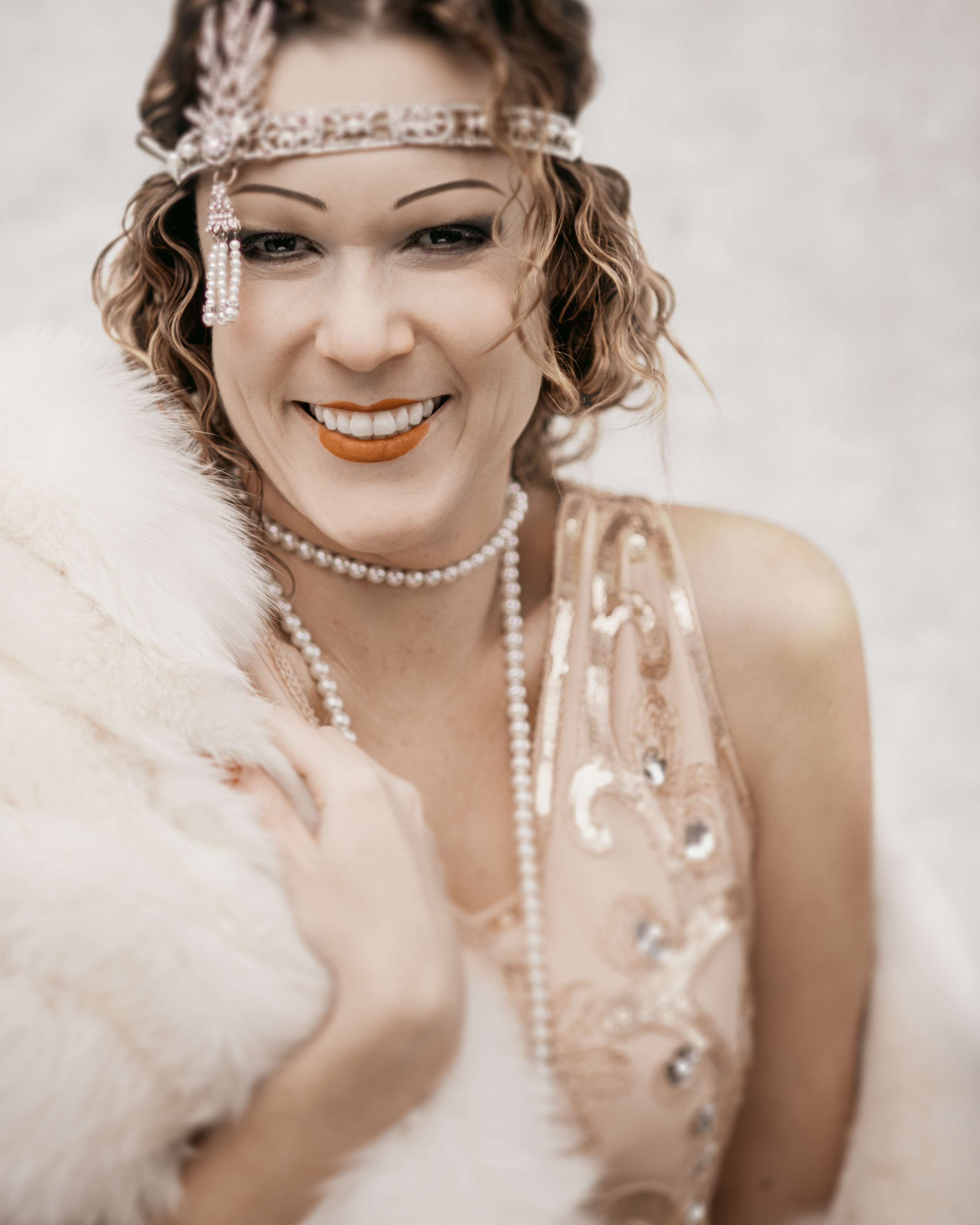 The Last Flapper Catherine DuBord smiling