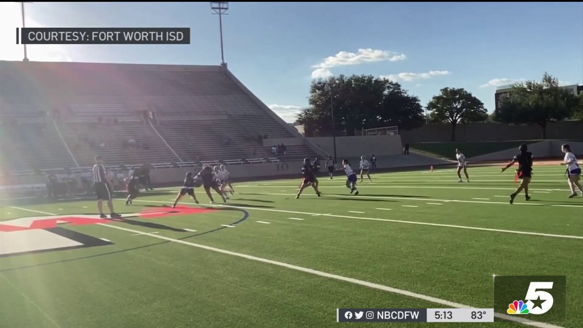 Youth Flag Football Team Wins Championship at Dallas Cowboy Stadium