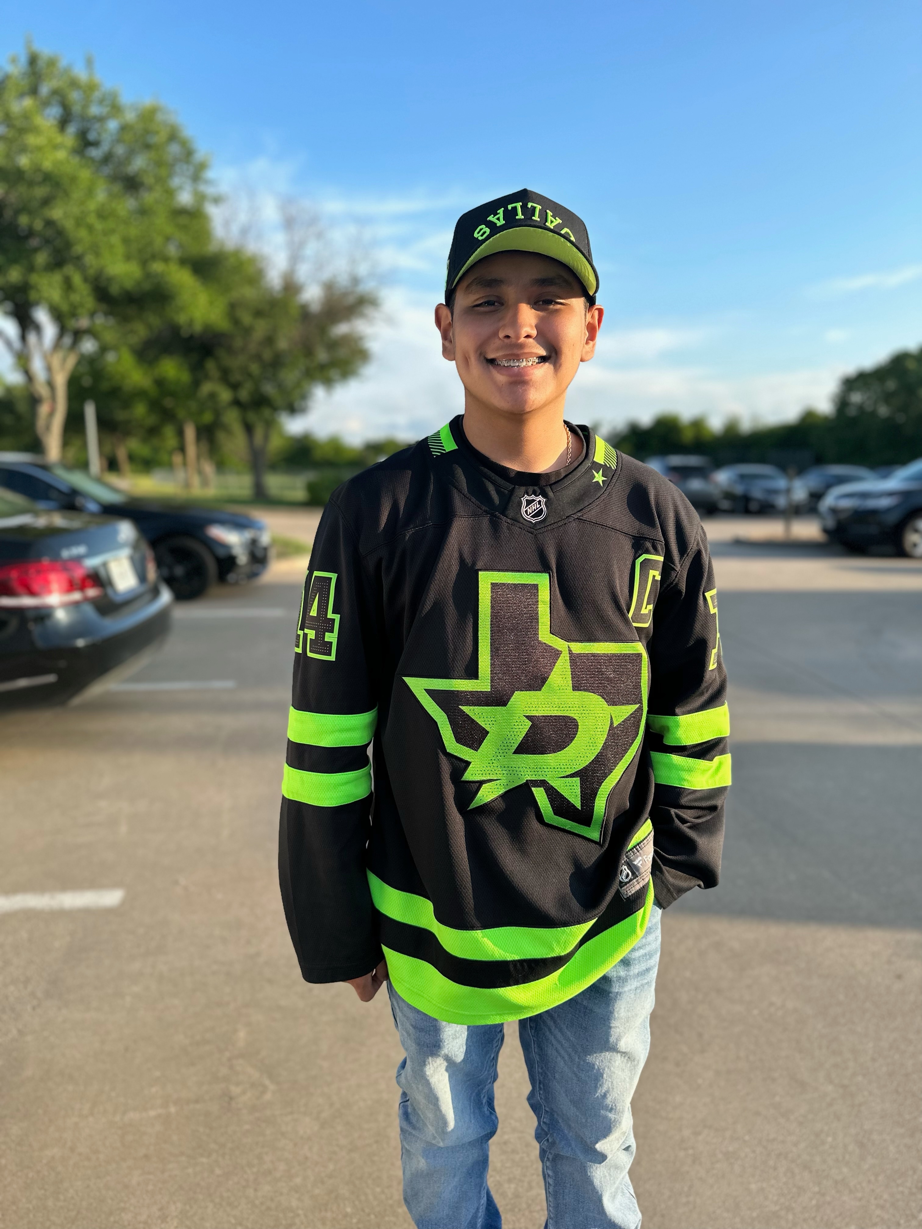 Dallas stars youth on sale jersey