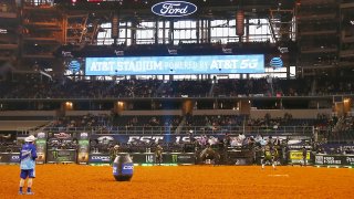 ARLINGTON, TX – NOVEMBER 15: General view of the dirt during the PBR World Finals, on November 15th, 2020, at the AT&T Stadium, Arlington, TX.