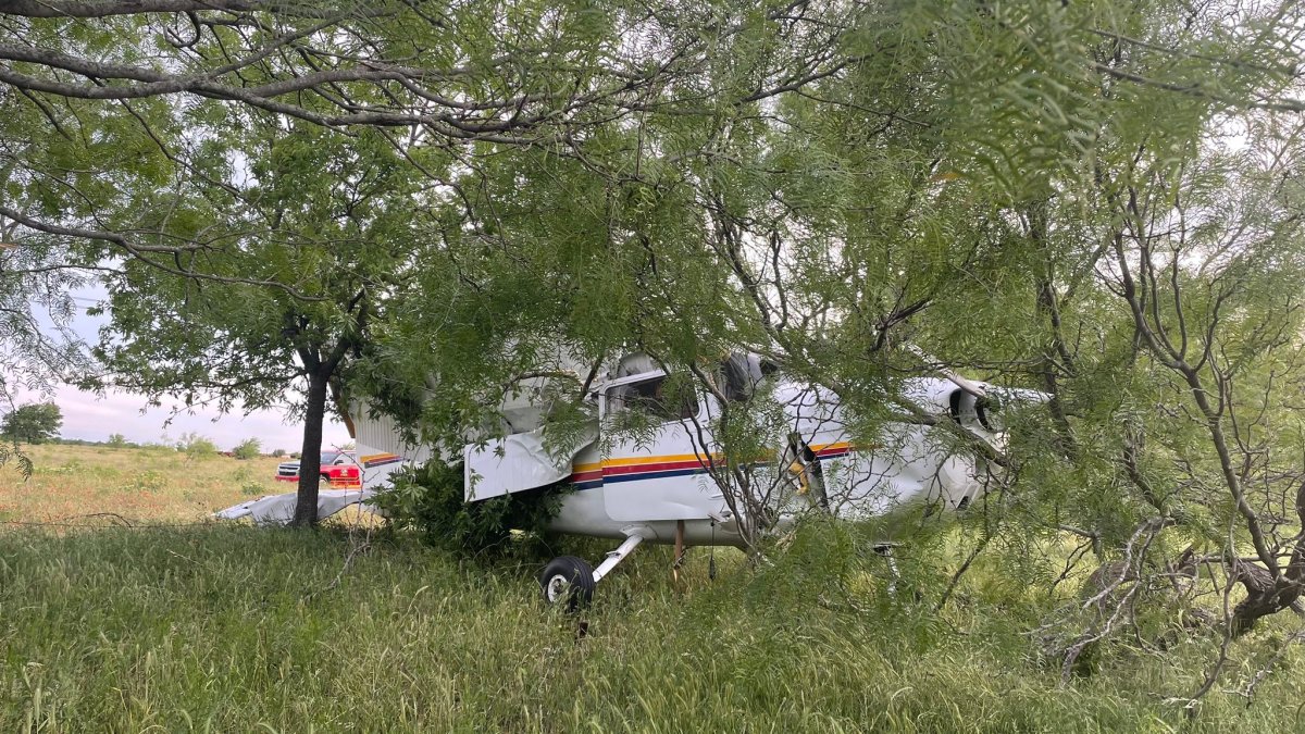 Plane Makes Emergency Landing in Flower Mound Field NBC 5 DallasFort