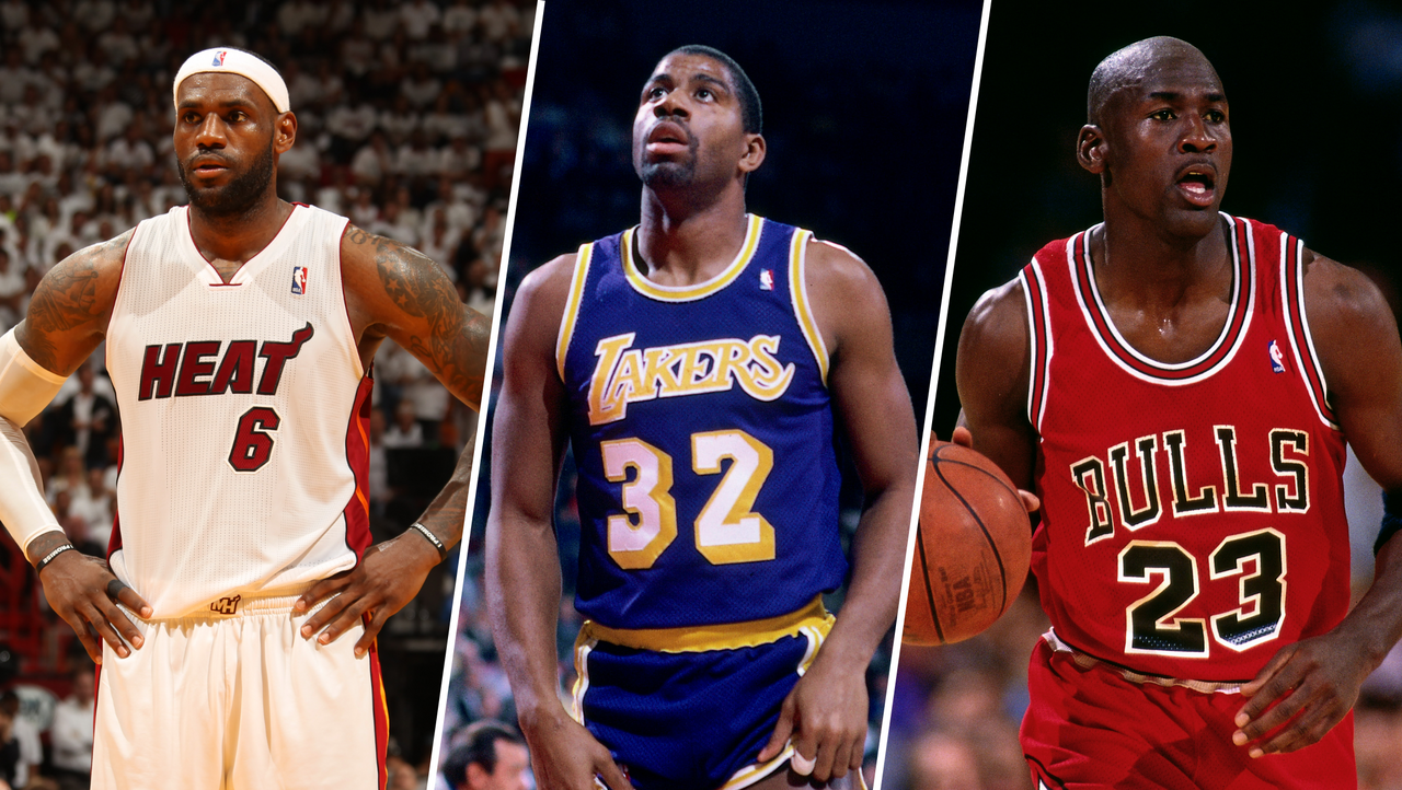 Magic Johnson NBA Top Players in History. Lakers Mvp 5x Nba 