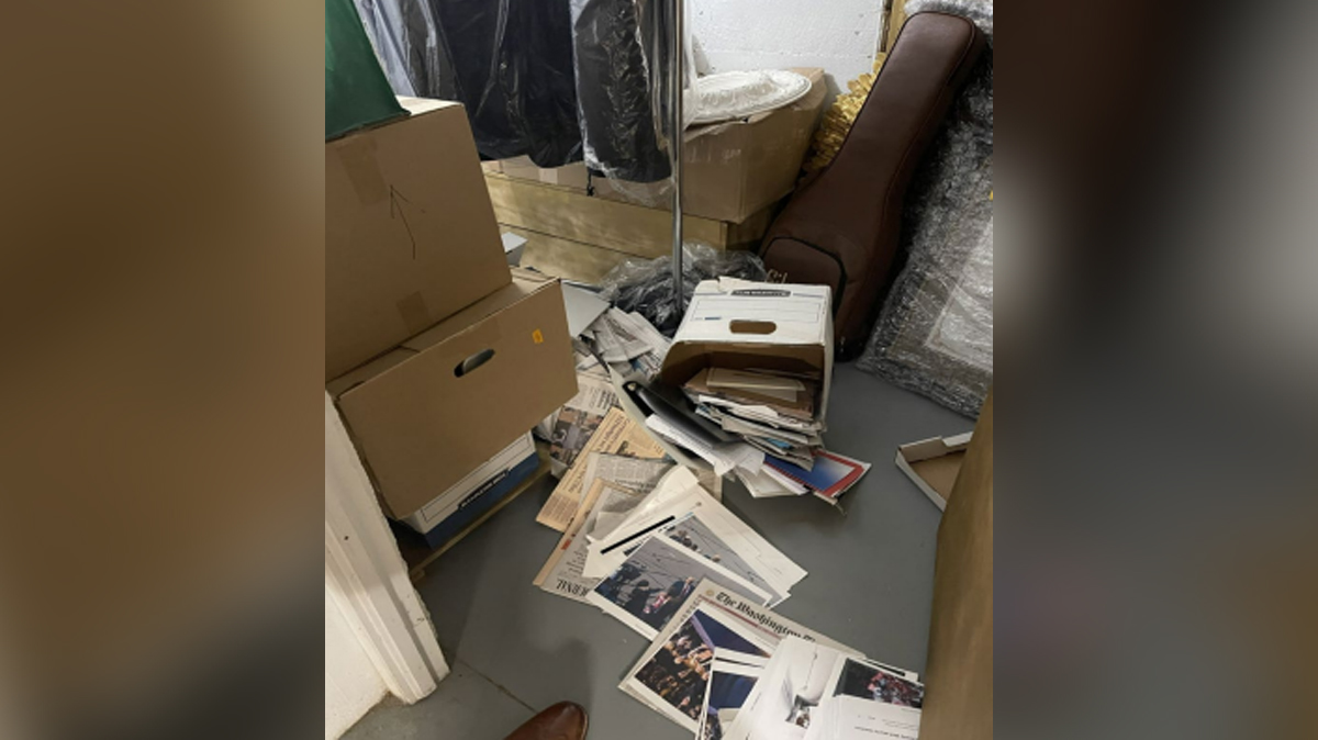 See photos of the boxes of classified documents at the heart of Donald Trump's 2nd indictment