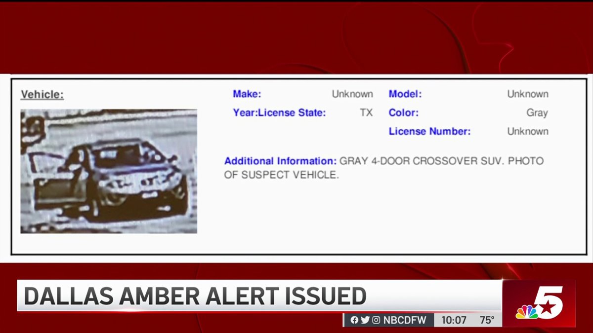 Amber Alert issued for 7-year-old girl last seen in southern Dallas ...