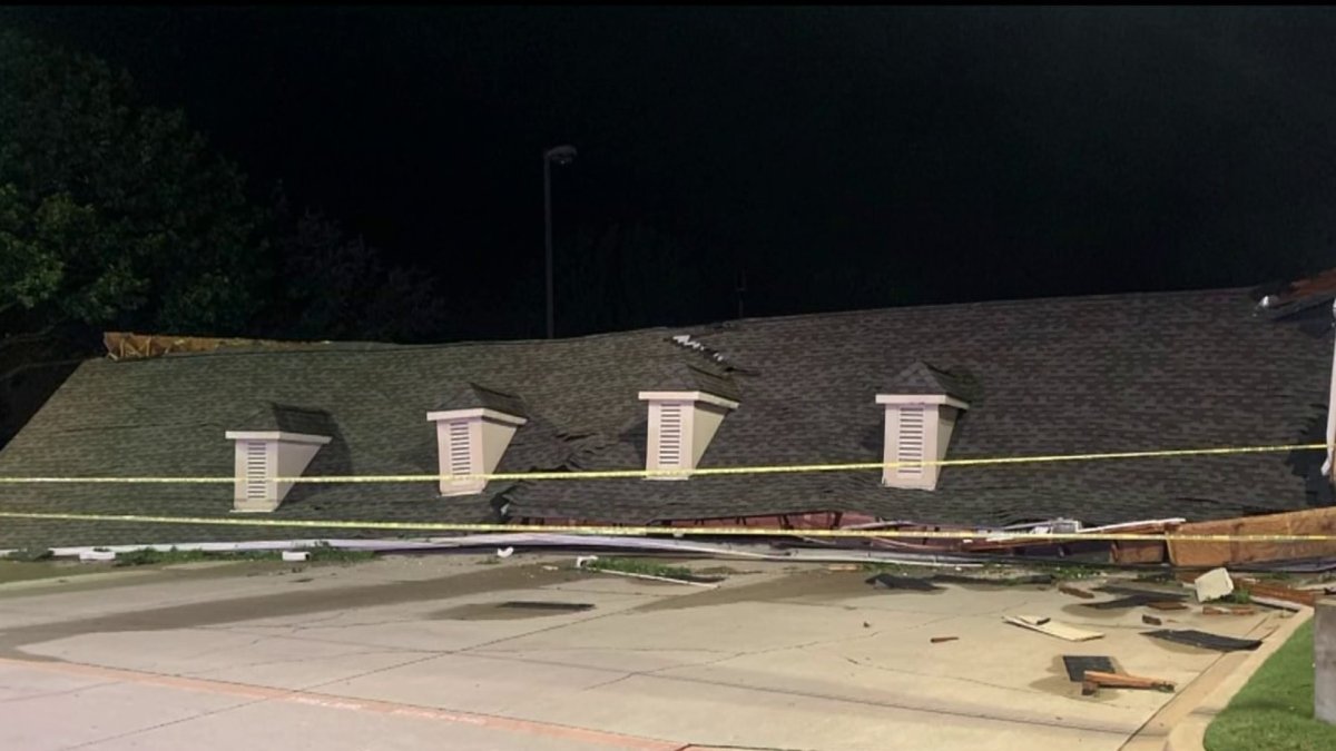 North Texans work to repair damage after severe storms, large hail ...