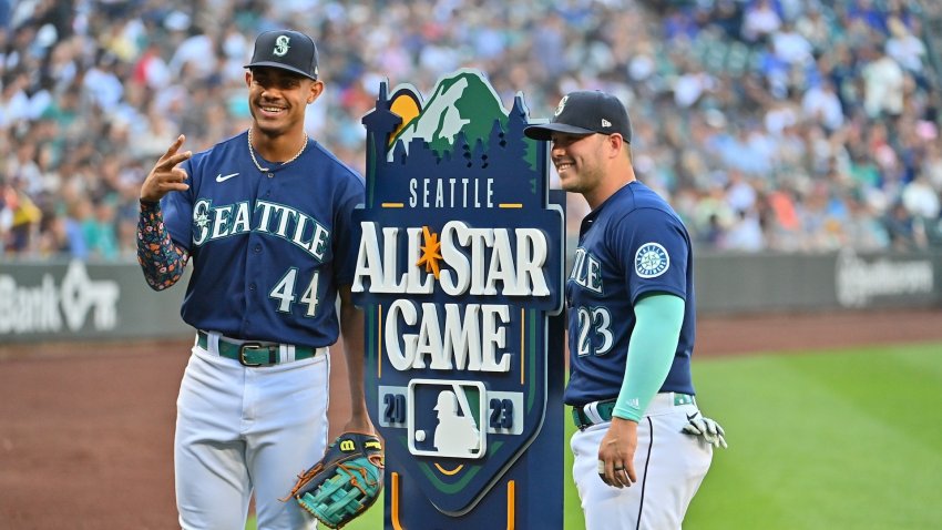Julio Rodríguez Seattle Mariners Nike 2022 MLB All-Star Game Name