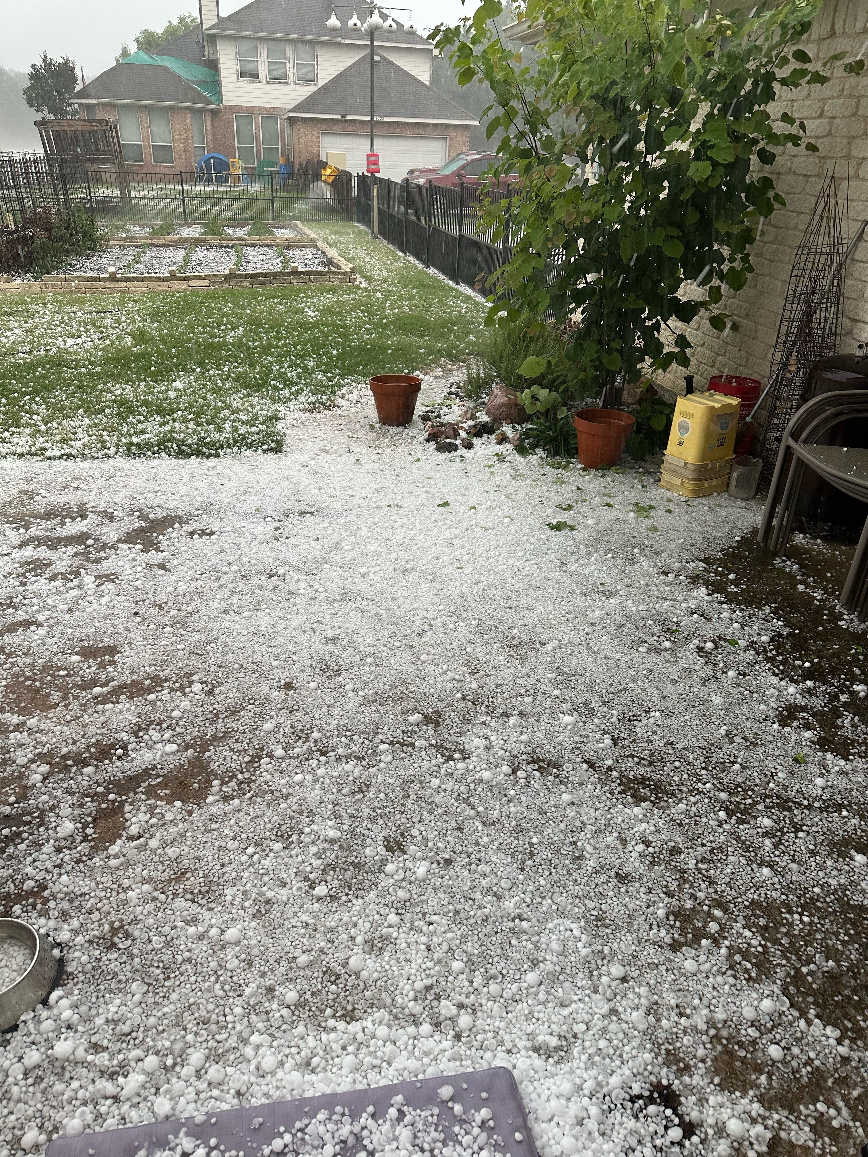 Hail in Rockwall