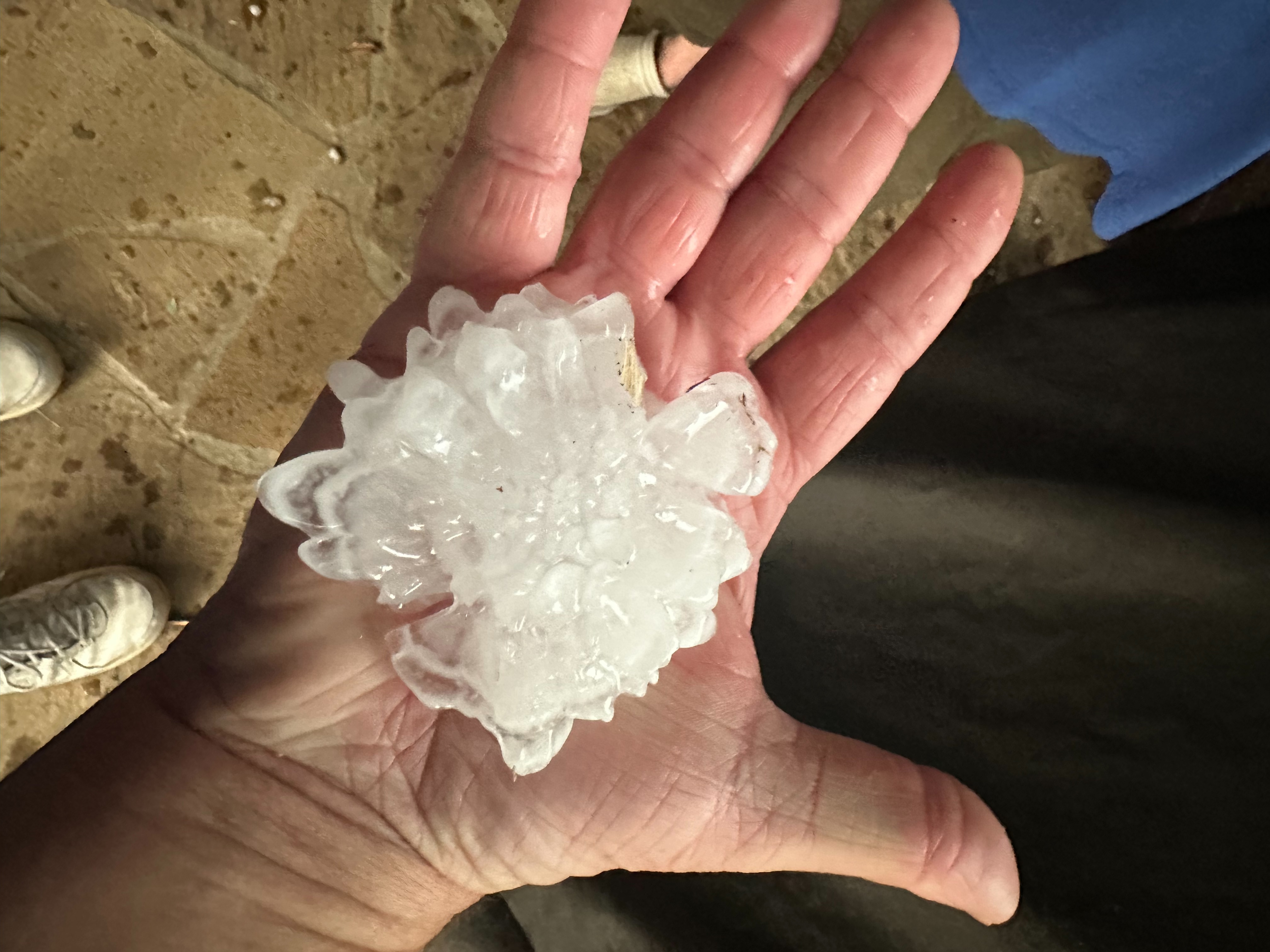 Hail in North Rockwall