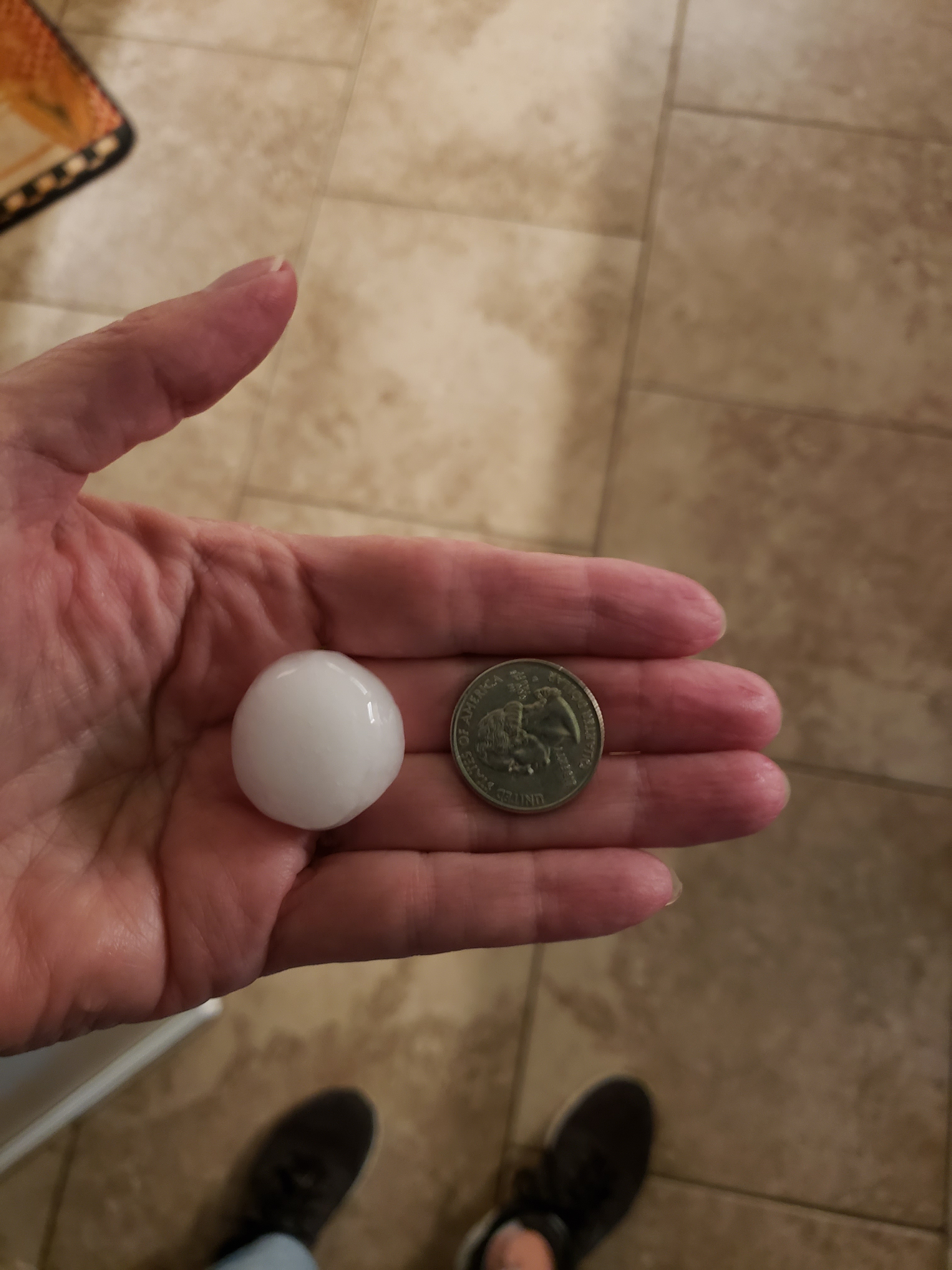 Hail in Roanoke