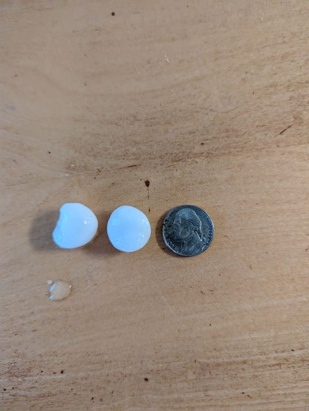 Nickel sized hail in Royse City