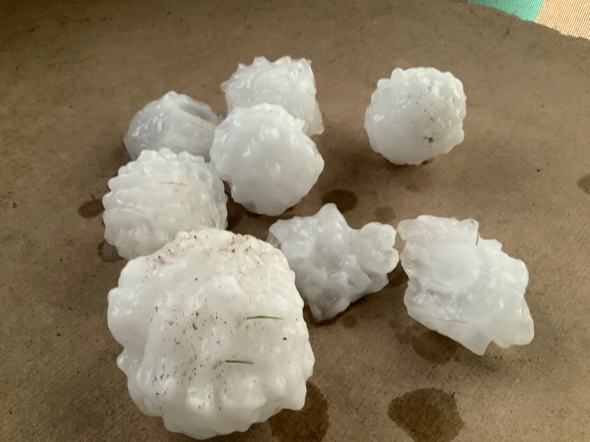 [tint-NBC_DFW] [EXTERNAL] Hail at jack & Carol Ann Jeffers house in Flower Mound