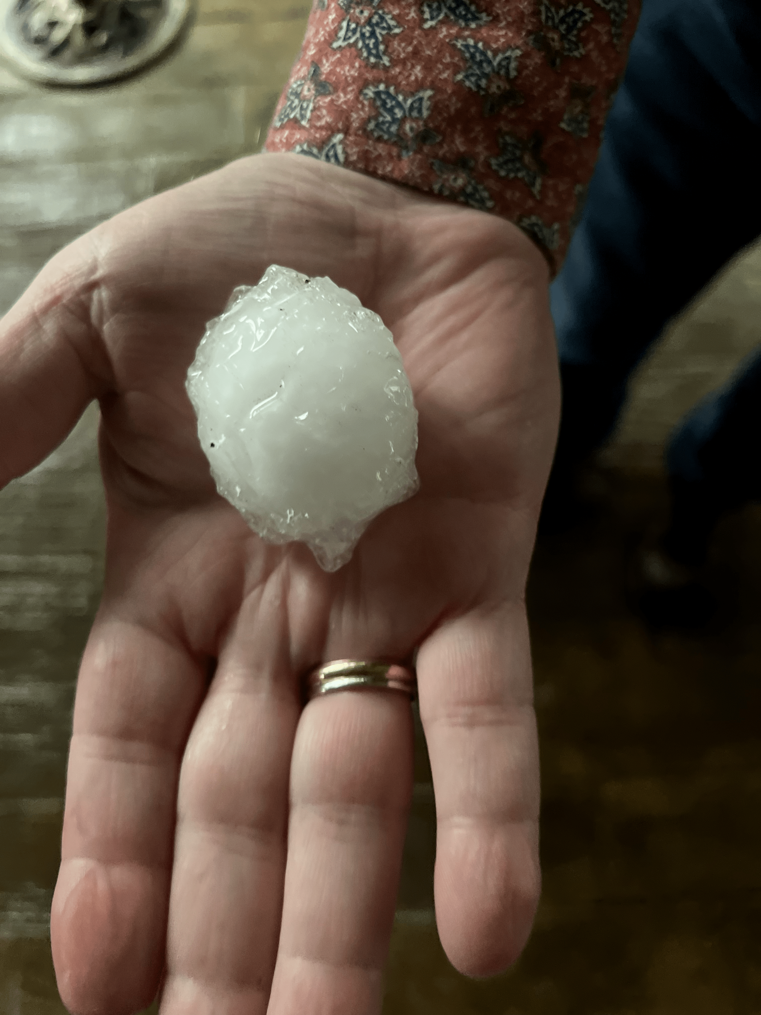 Flower Mound golf ball size hail