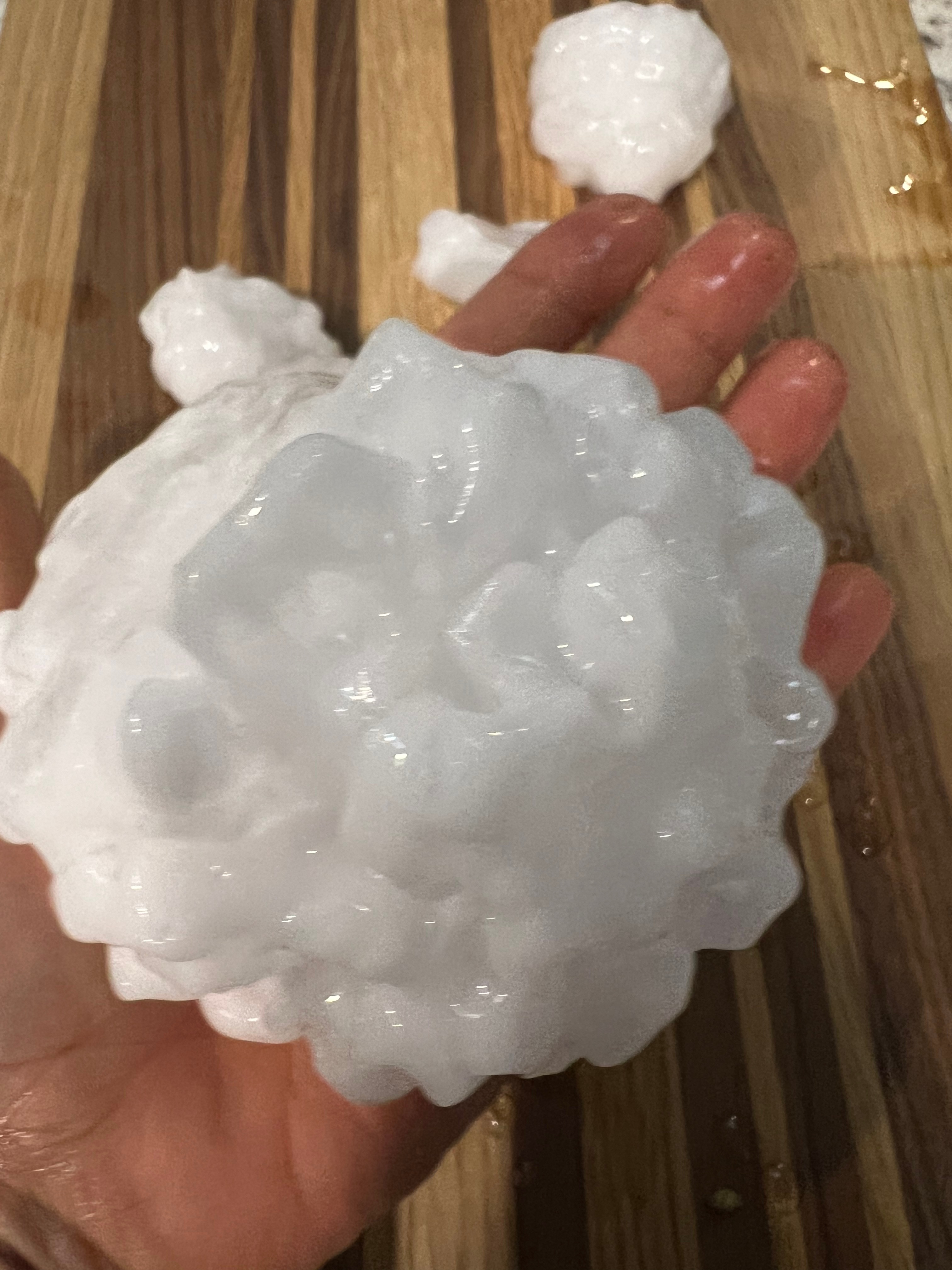 Huge hail