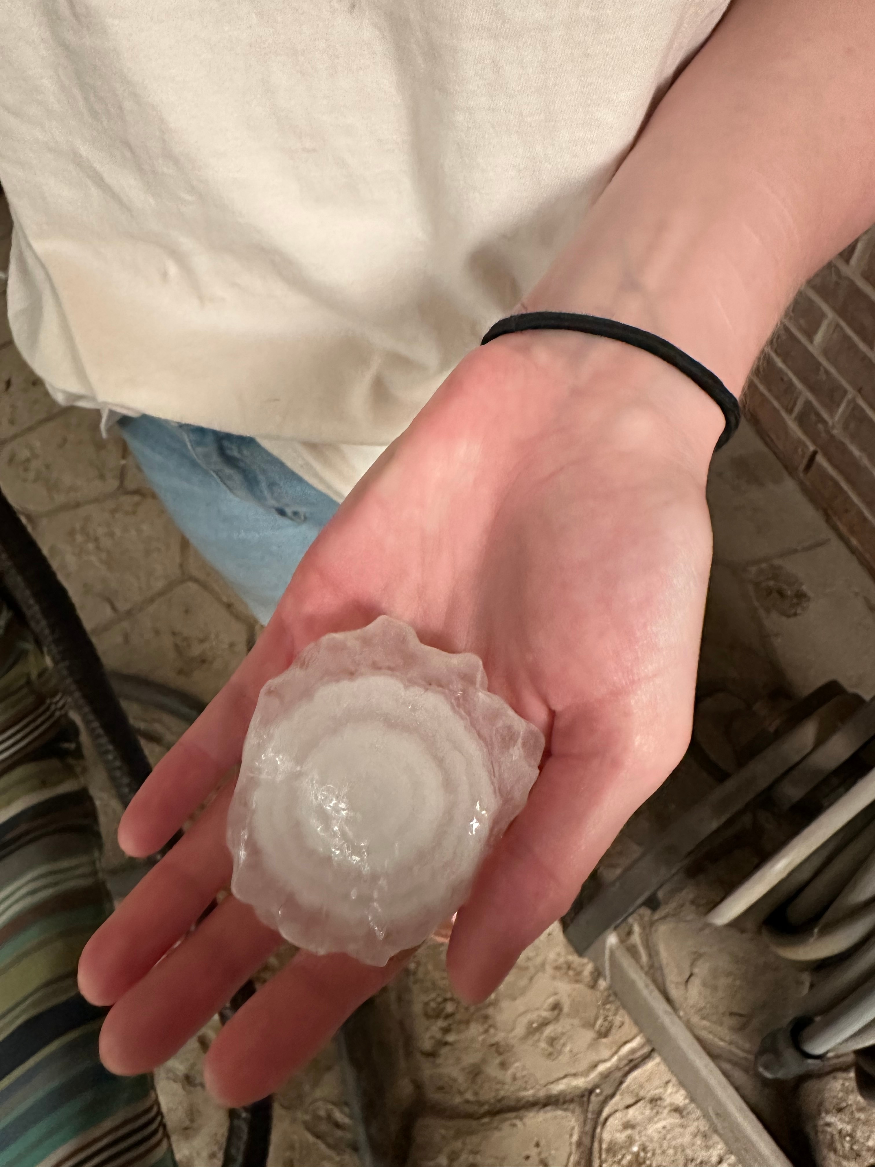 Pretty hail in Flower Mound