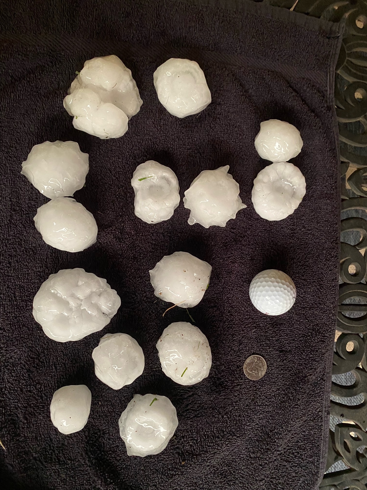 Hail in Flower Mound