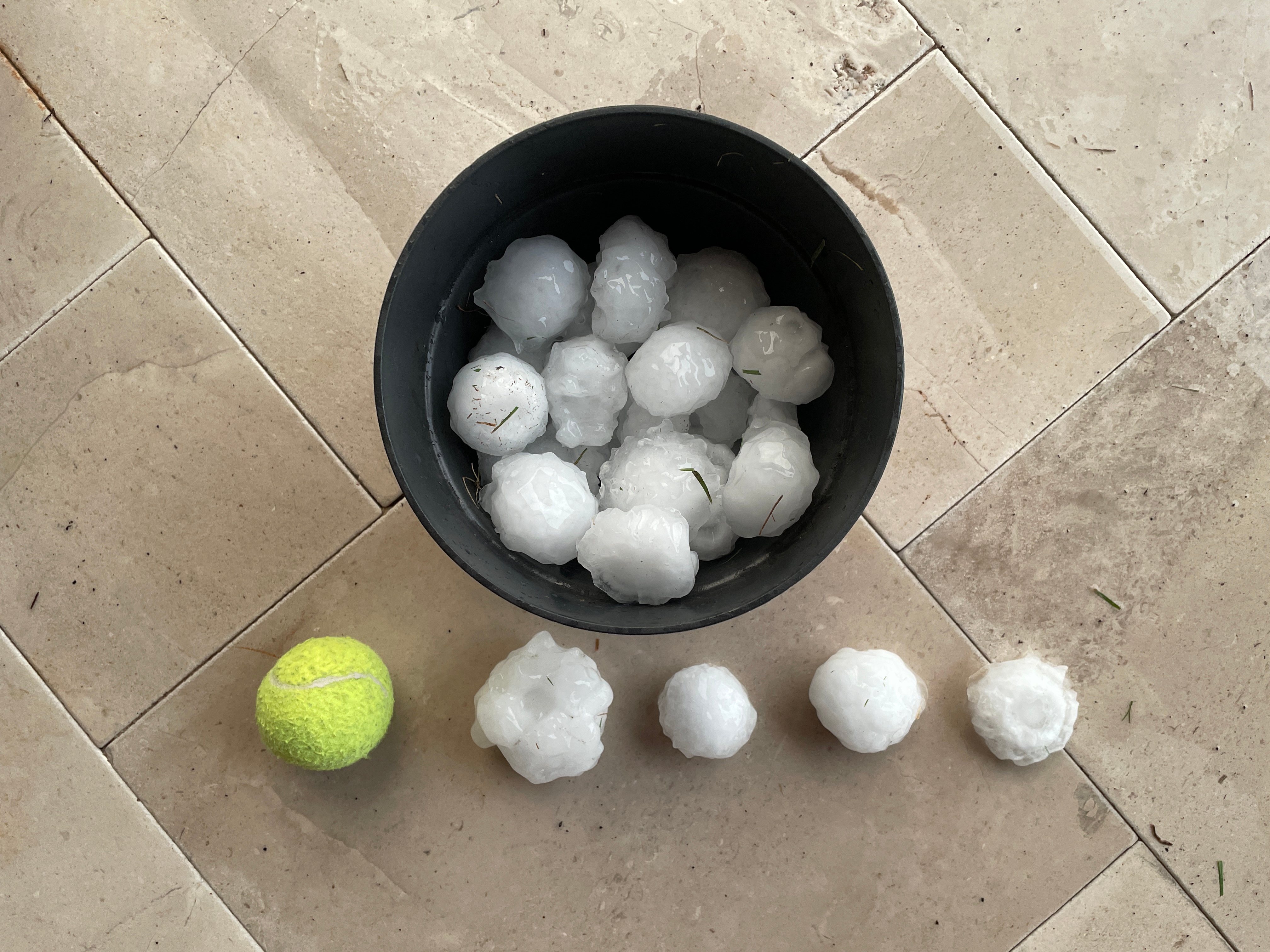 Hail in Flower Mound