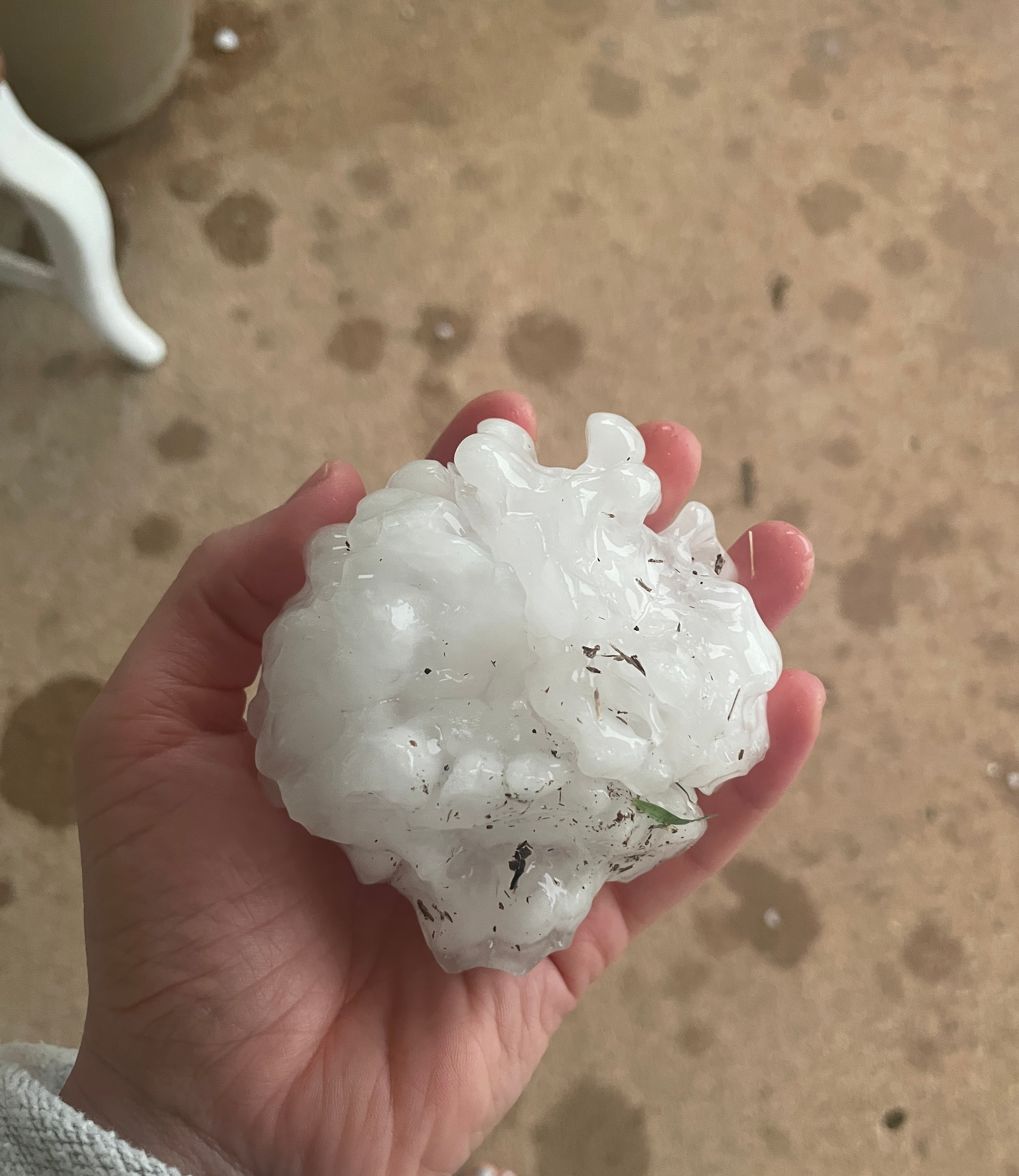 baseball size hail