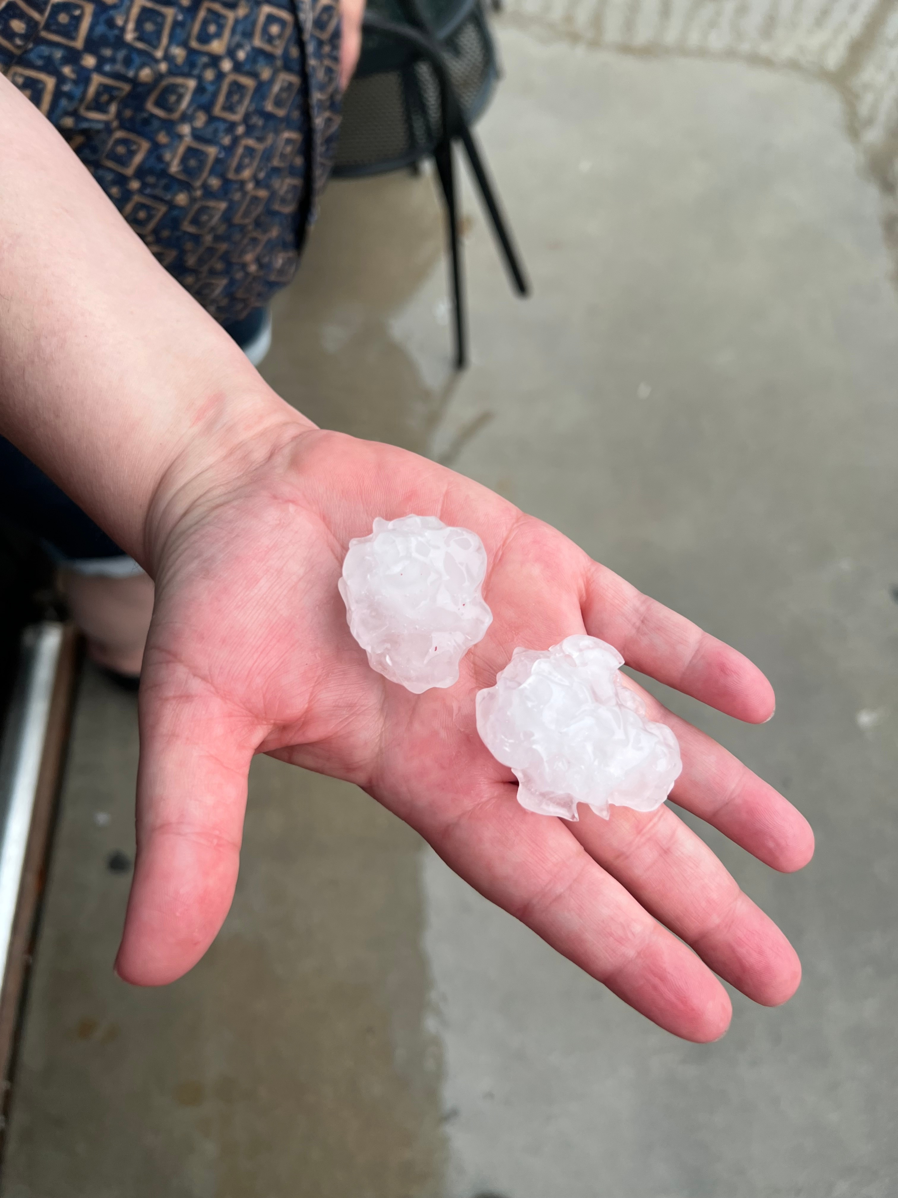 Roanoke TX hail