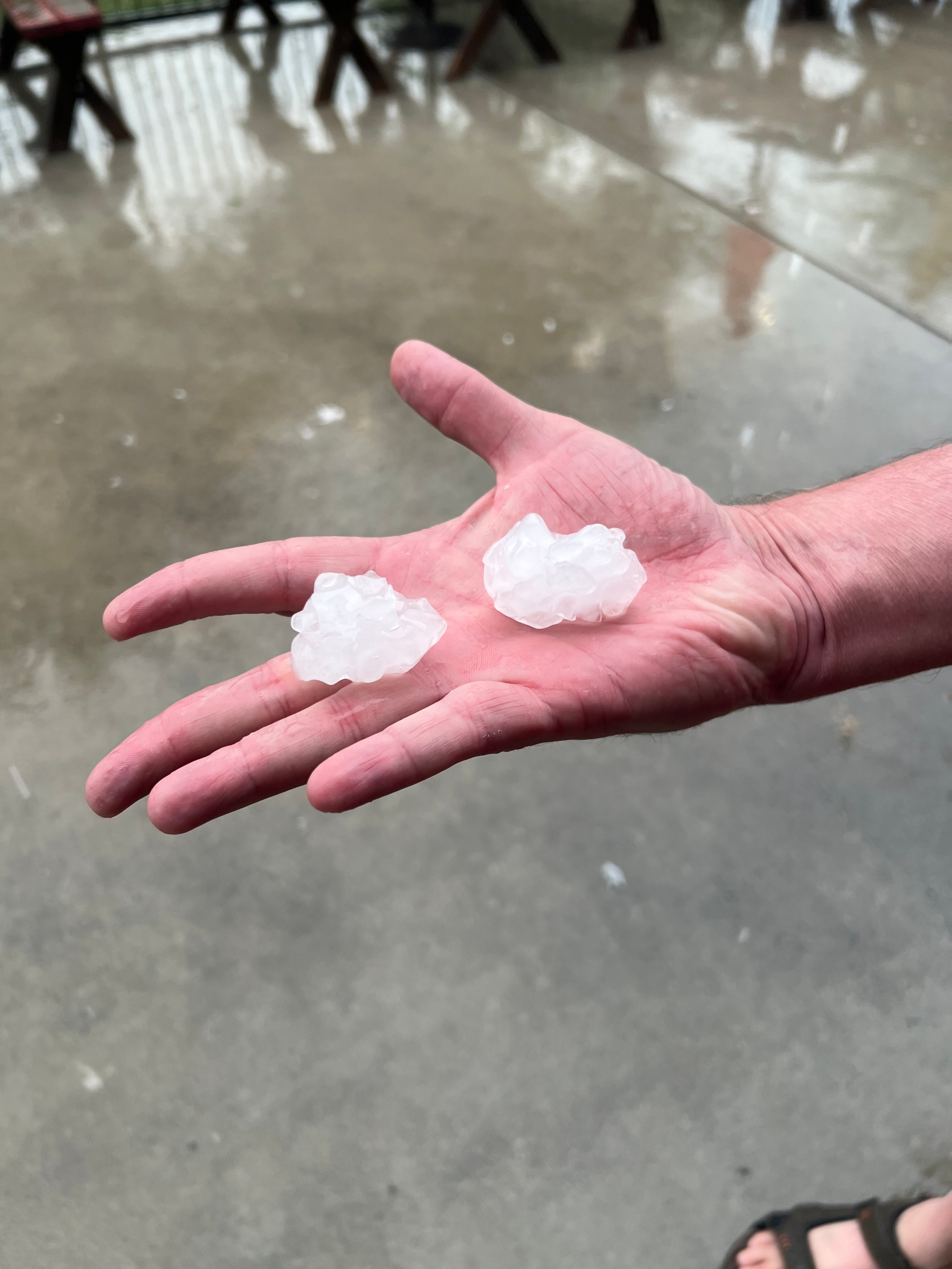 [tint-NBC_DFW] [EXTERNAL] Roanoke TX hail