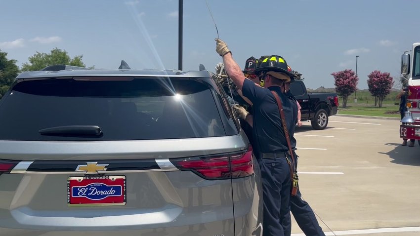 Here's how first responders perform a hot car rescue