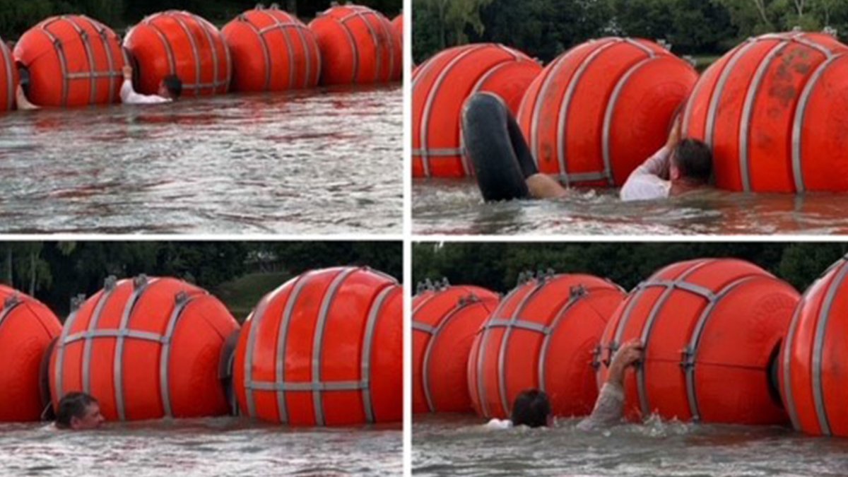 Texas ordered to move floating buoy barrier in Rio Grande – NBC 5 ...