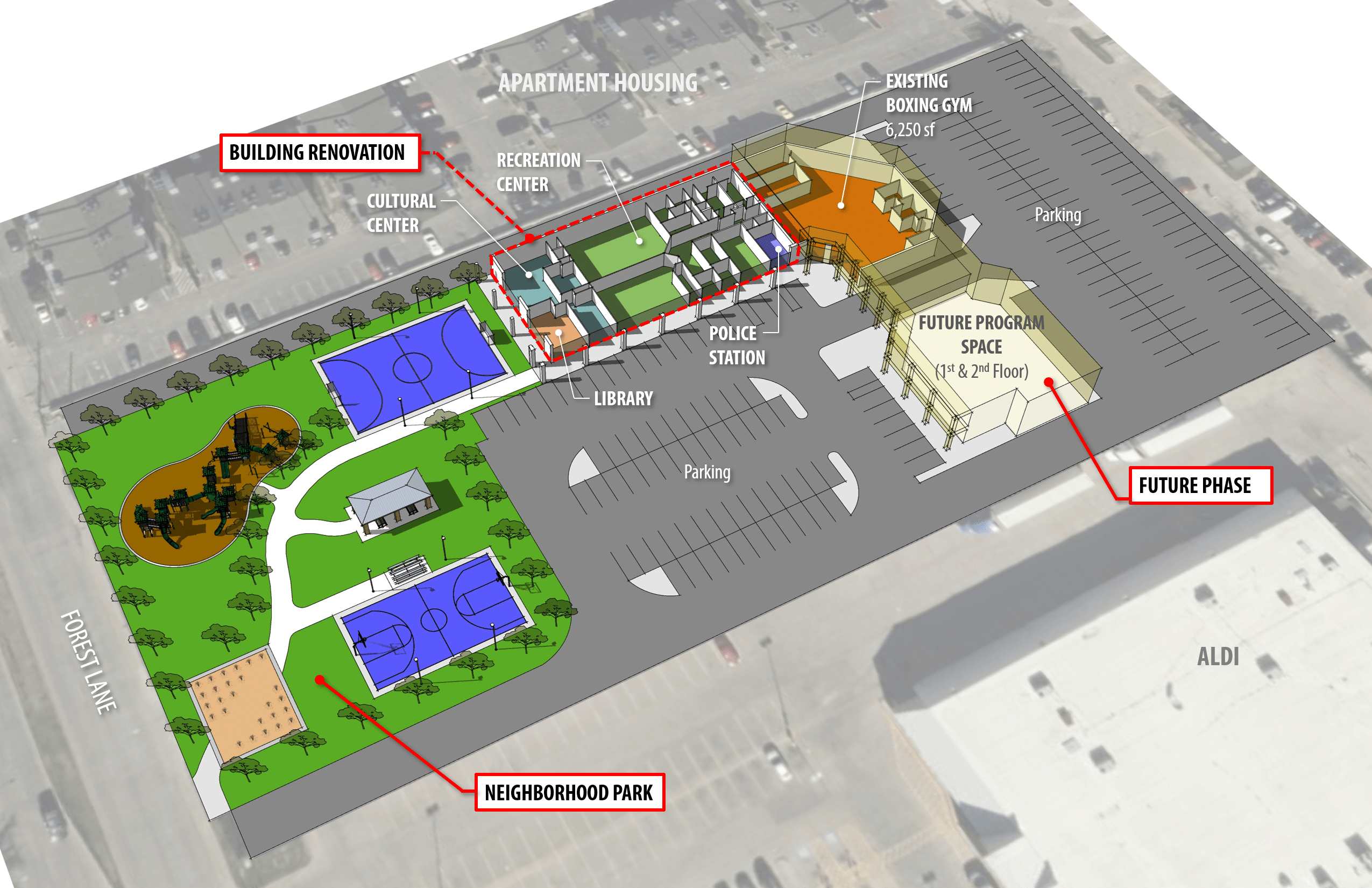 Stanford Shopping Center_Interior Zone Map
