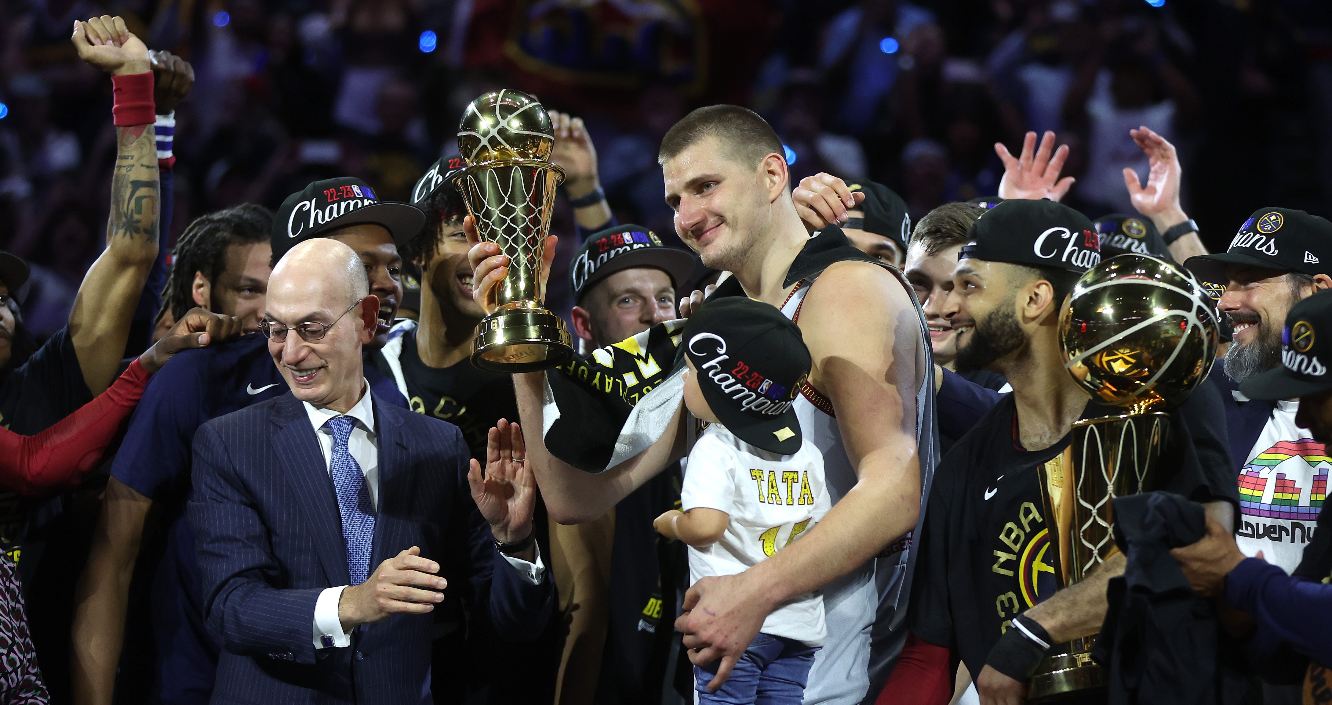 2023 NBA Finals Denver Nuggets championship ring Nikola Jokic