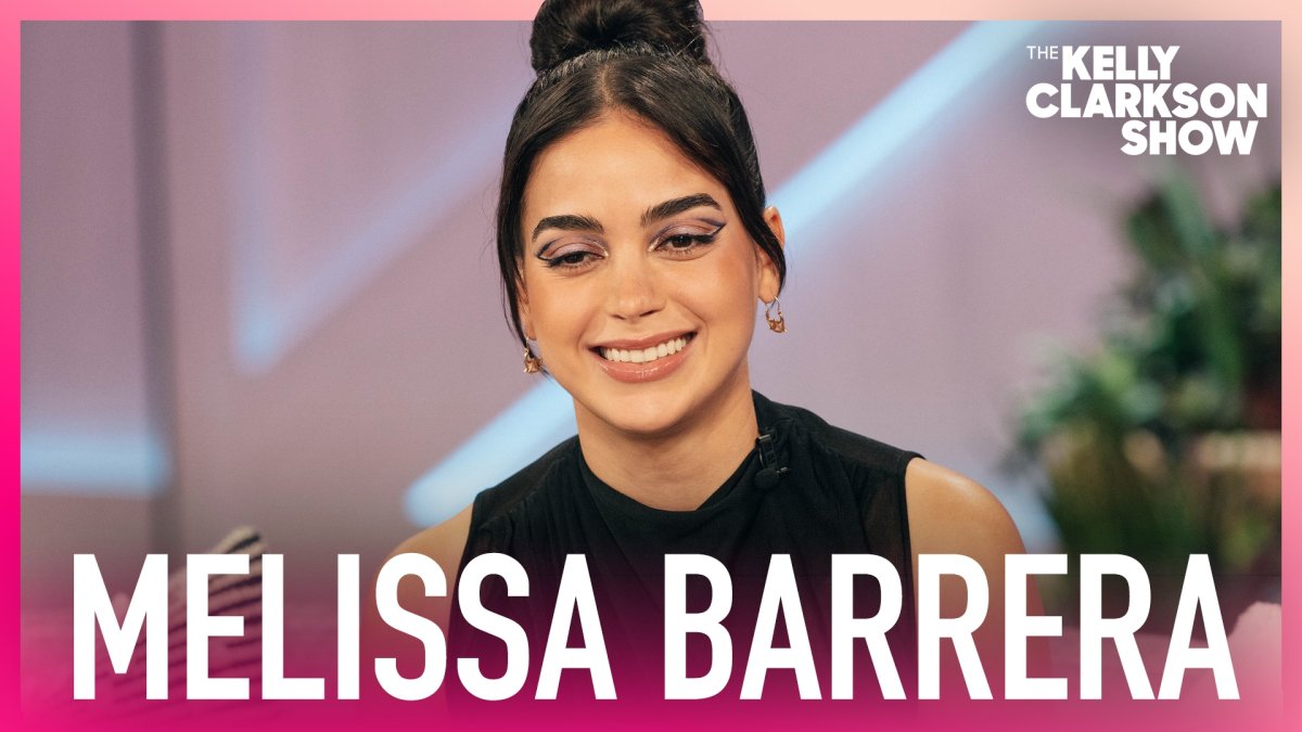 Kelly Clarkson learns how to pronounce Melissa Barrera NBC 5 Dallas