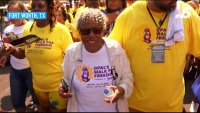 Opal Lee marches through Fort Worth in honor of Juneteenth celebration