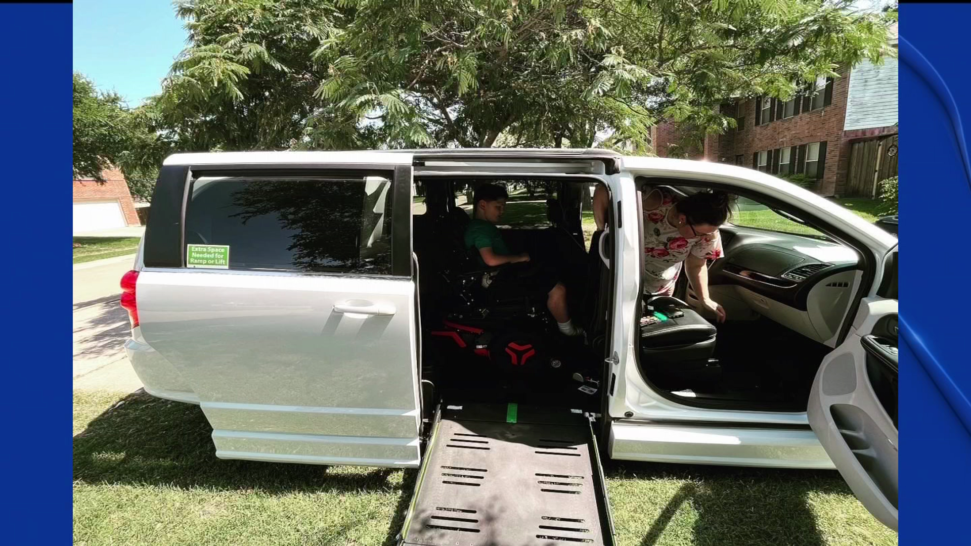 North Texas boy and family get wheelchair-accessible van after community support - Vimarsana News