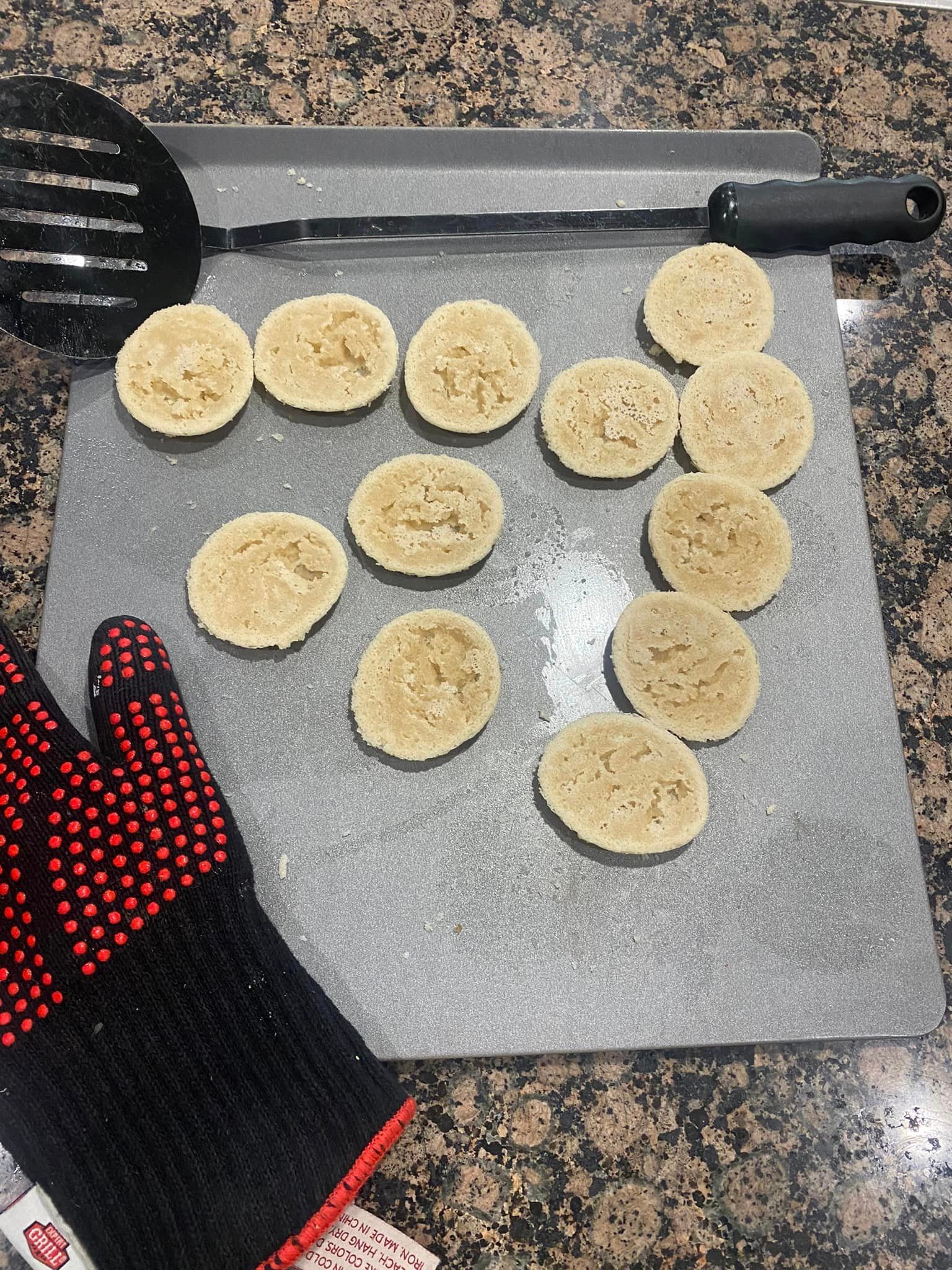 Flipped them at about 4:30.