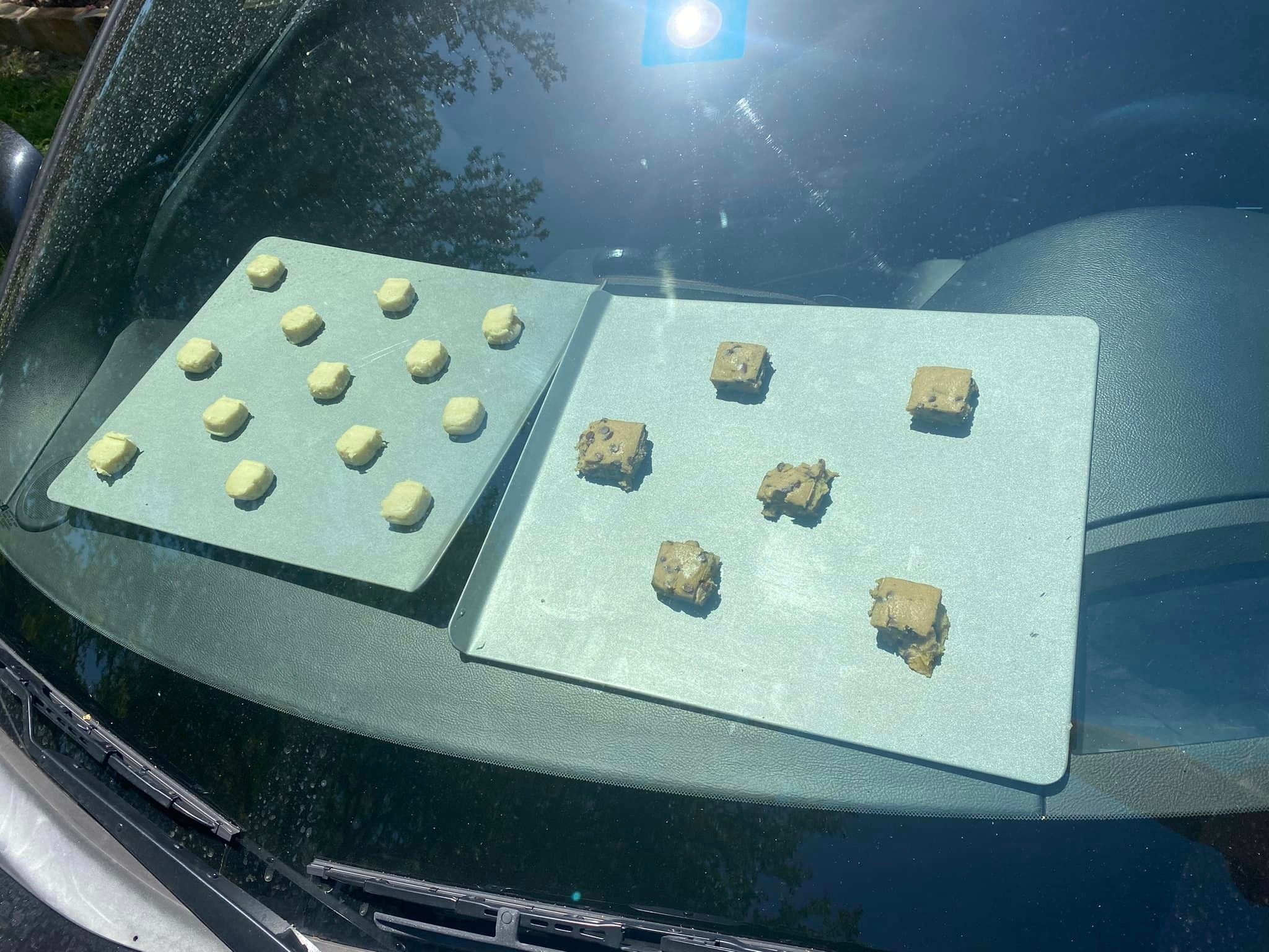 My name is Tammy King and I live in Keller, Texas. Every summer when the temperature gets above 100, I make dashboard cookies.