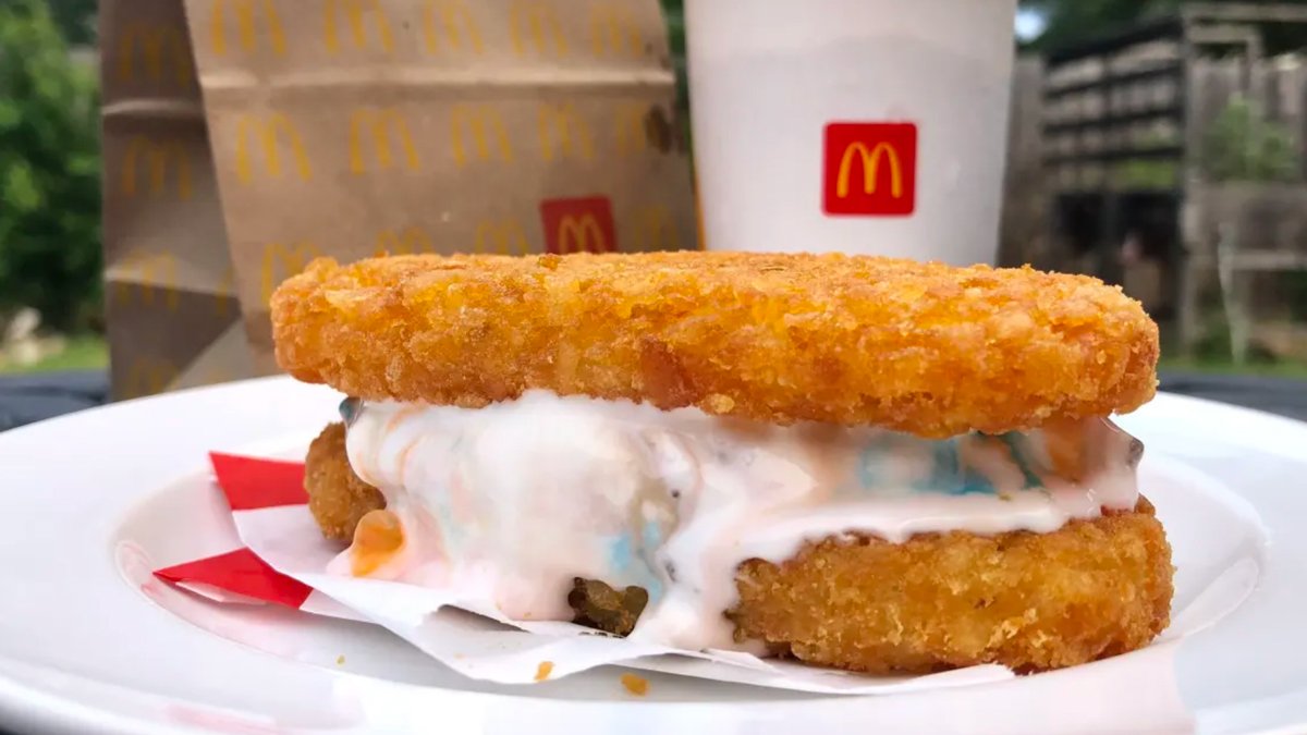 McDonald's McFlurry Hash Brown Sandwich Review – NBC 5 Dallas-Fort Worth - Vimarsana News