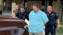 Alan Rosen, Harris County Constable Precinct 1, says his office arrested the Itasca ISD superintendent in a child sex sting on Thursday, June 1, 2023.