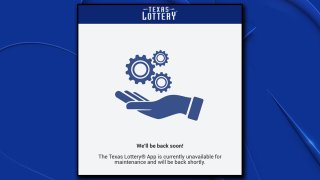 The Texas Lottery has taken their app offline after issues following an update from a vendor.