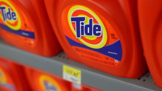 Tide laundry detergent is shown on display in Compton, California, U.S., January 10, 2017. 