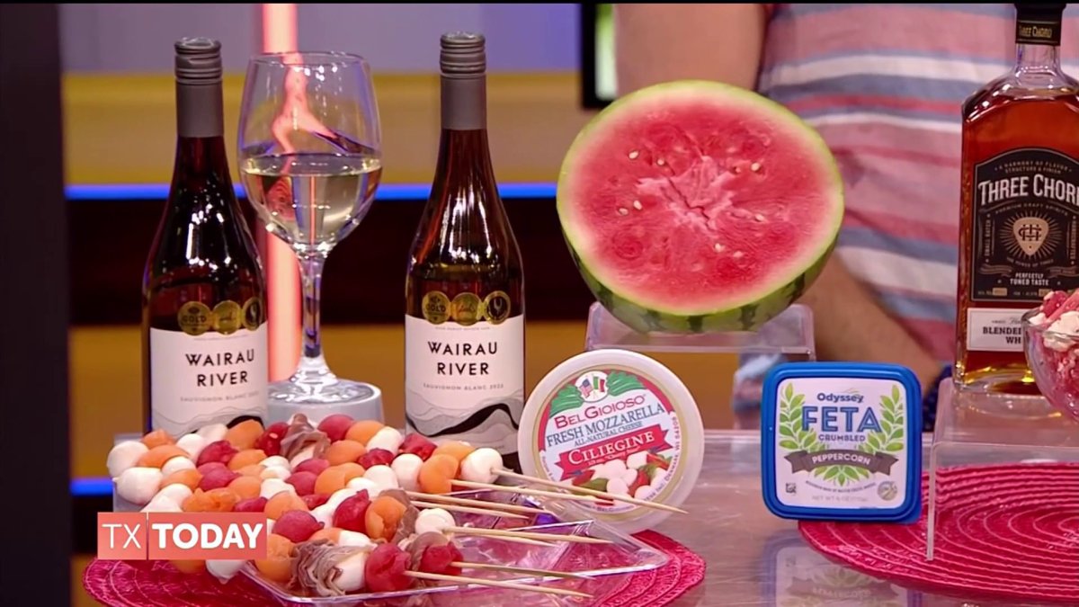 Meloninspired pairings for National Watermelon Month NBC 5 DallasFort Worth