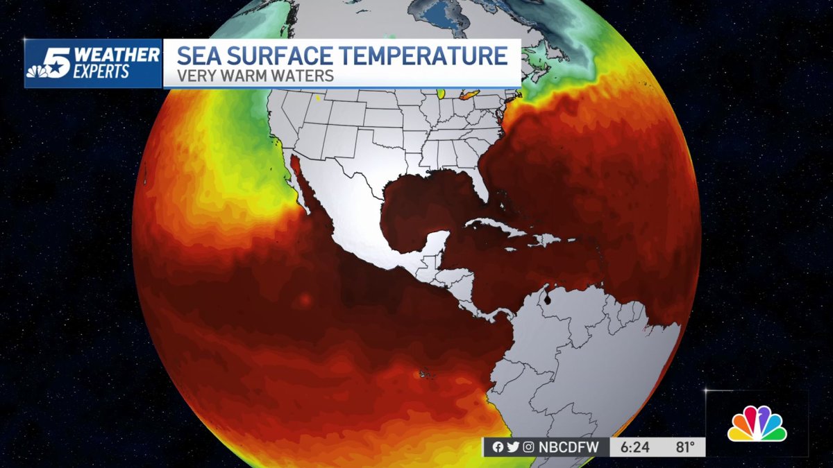 The world’s oceans are much warmer than normal this summer NBC 5