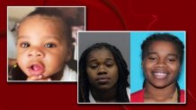 Police in Tyler are looking for 1-year-old Jamar Ross, left, missing since Friday, July 14, 2023. He's believed to be with his non-custodial mother, Tarhondia Jackson, right. 