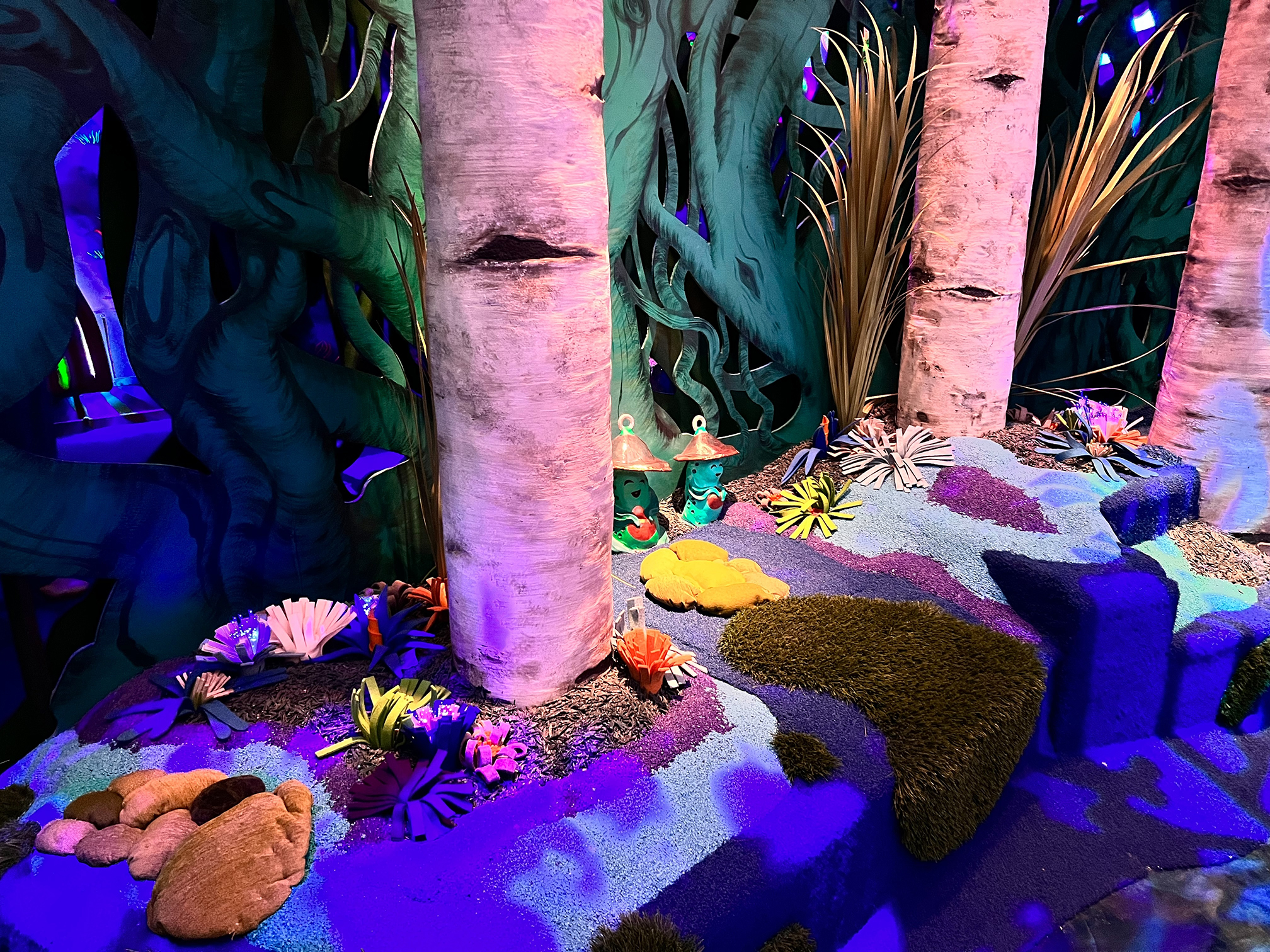 Meow Wolf’s immersive art exhibition, The Real Unreal, in Grapevine, Texas.