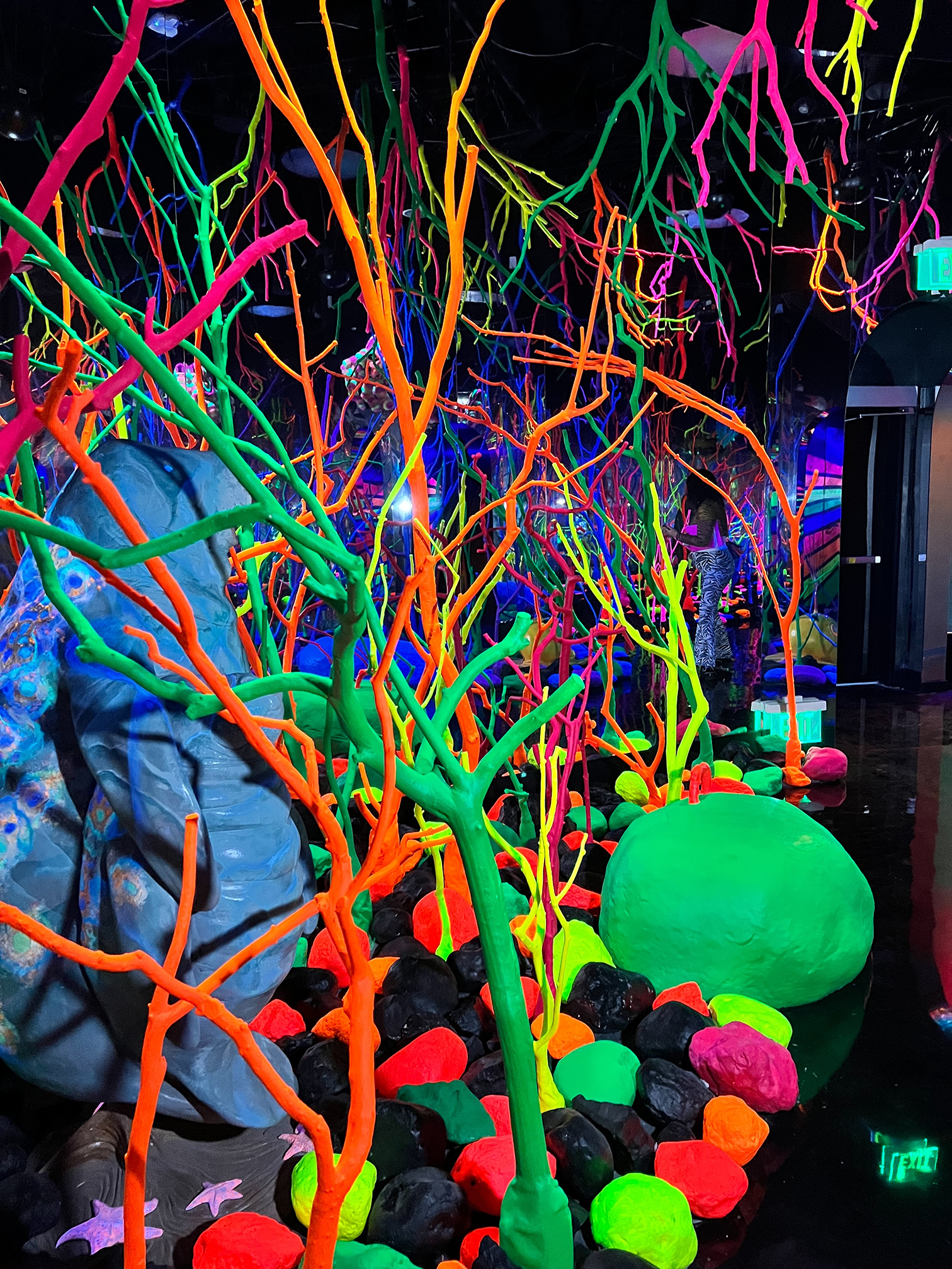 Meow Wolf’s immersive art exhibition, The Real Unreal, in Grapevine, Texas.