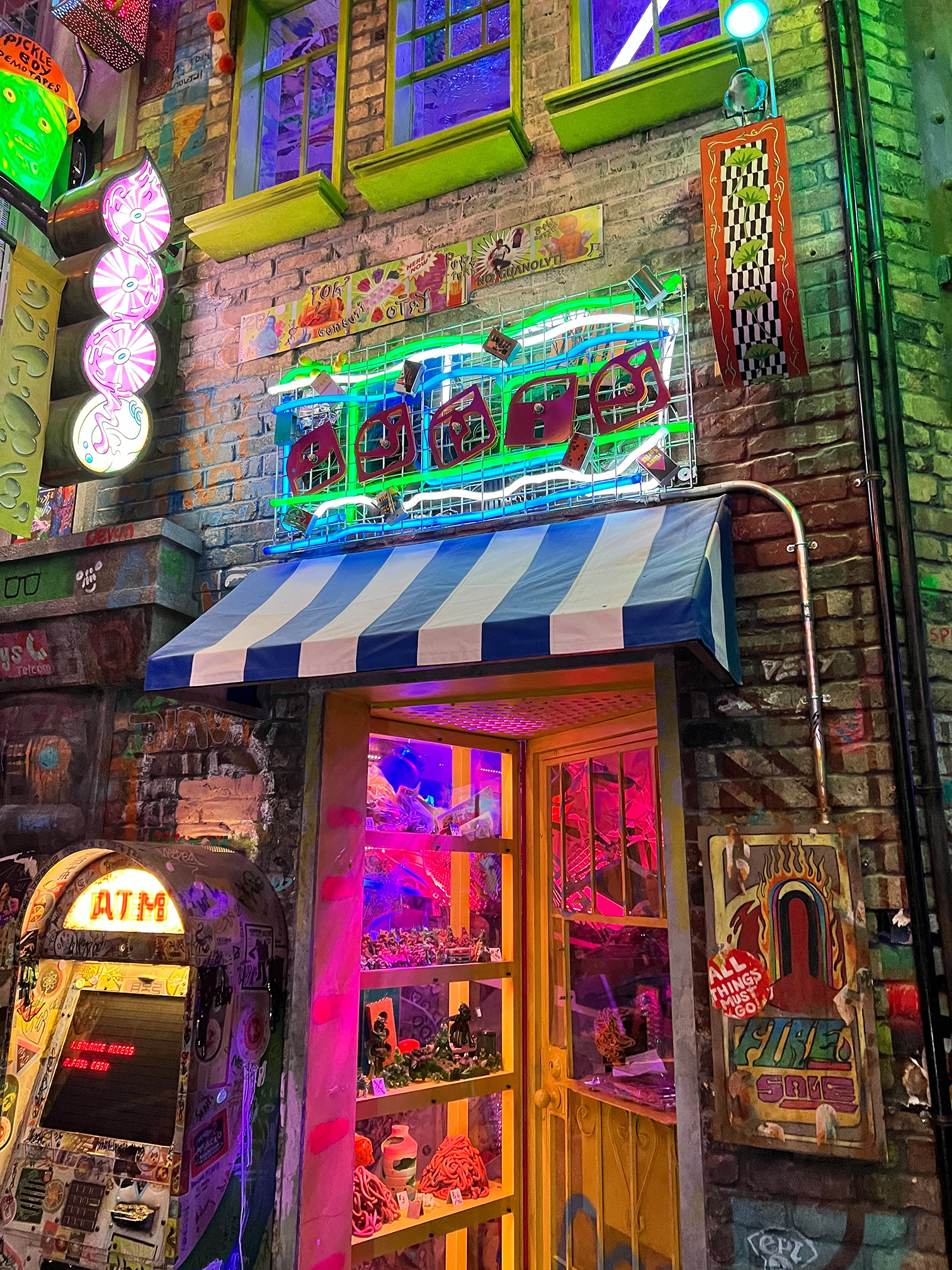 Meow Wolf’s immersive art exhibition, The Real Unreal, in Grapevine, Texas.