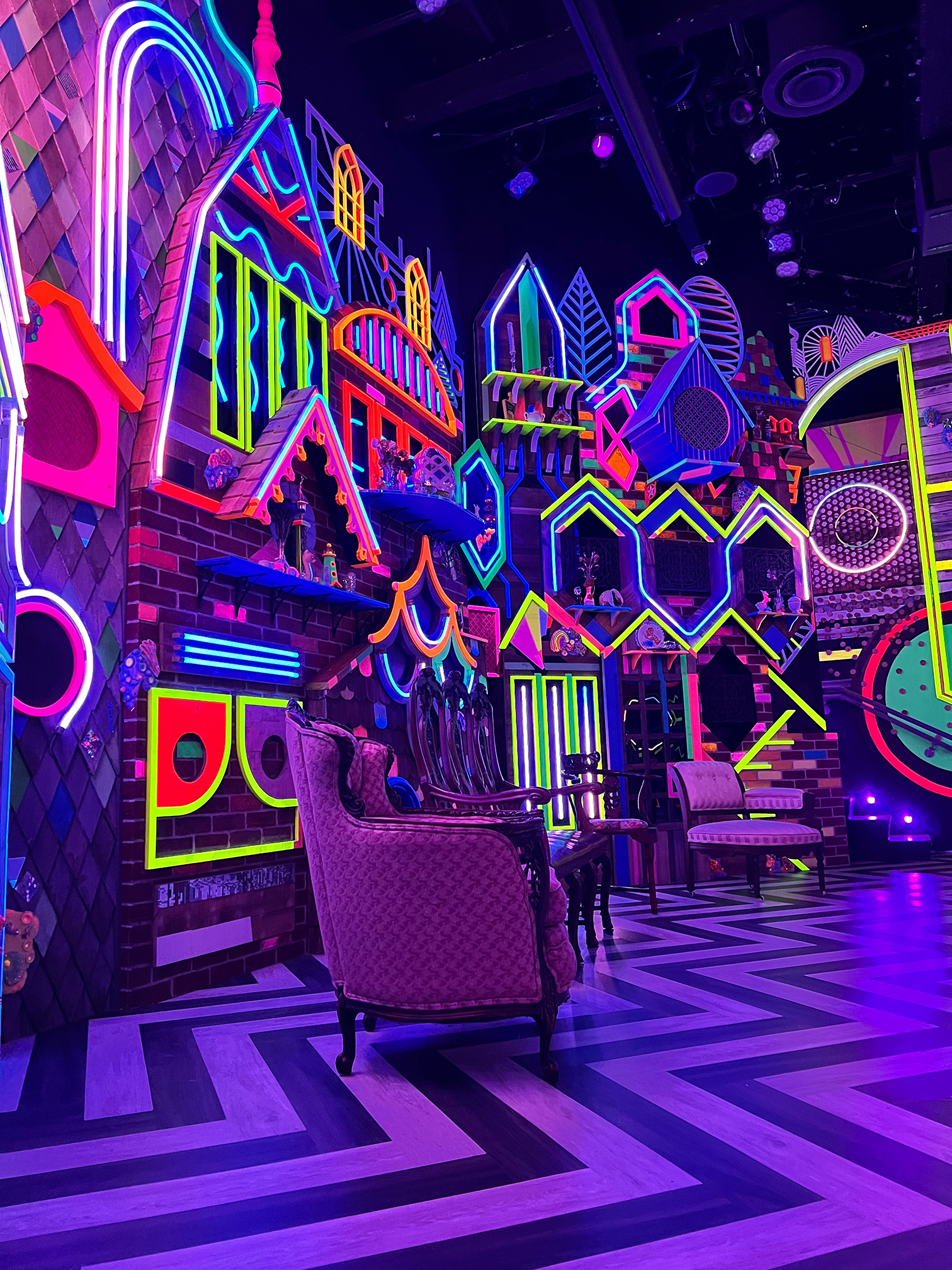 Meow Wolf’s immersive art exhibition, The Real Unreal, in Grapevine, Texas.