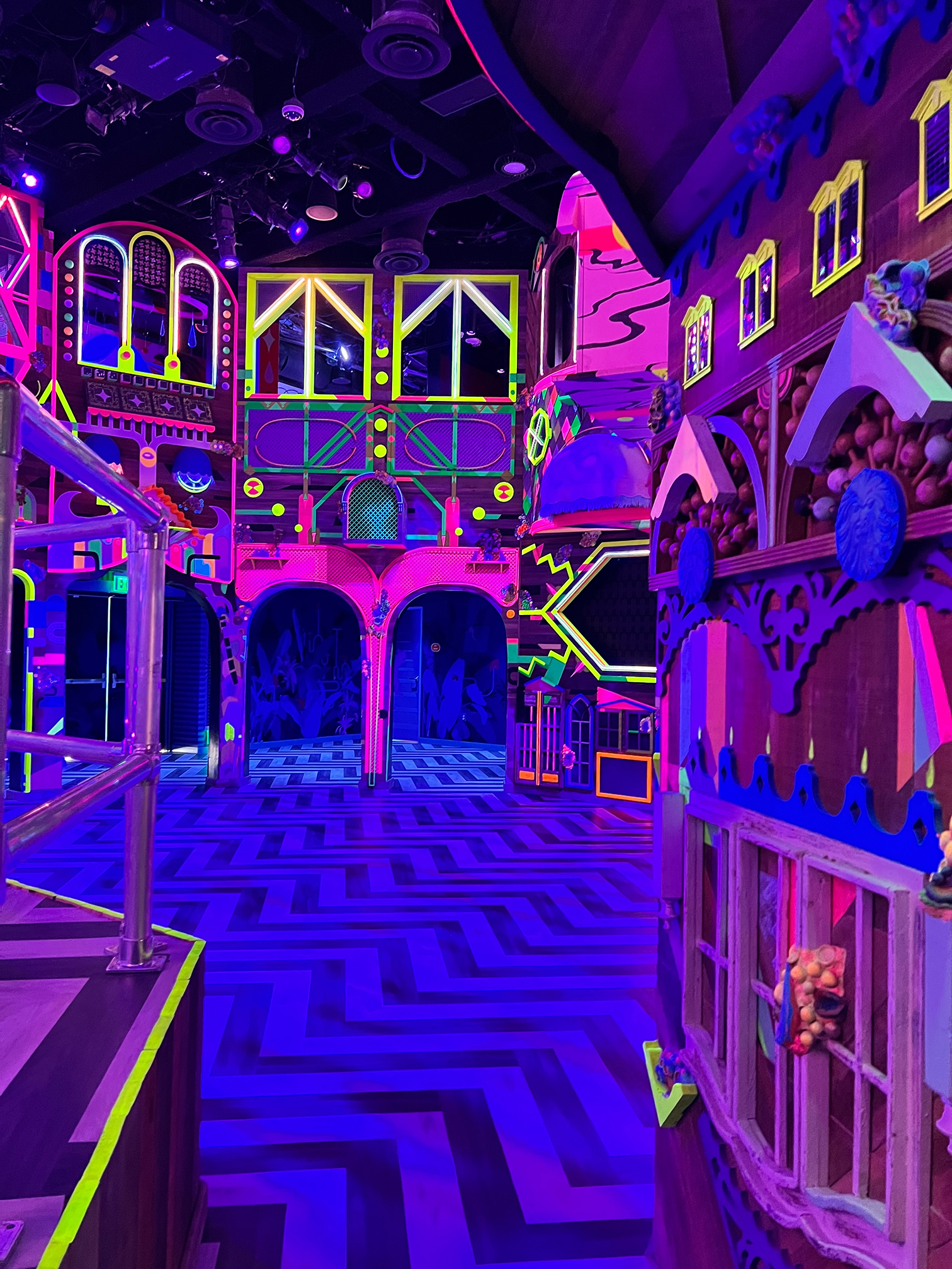 Meow Wolf’s immersive art exhibition, The Real Unreal, in Grapevine, Texas.