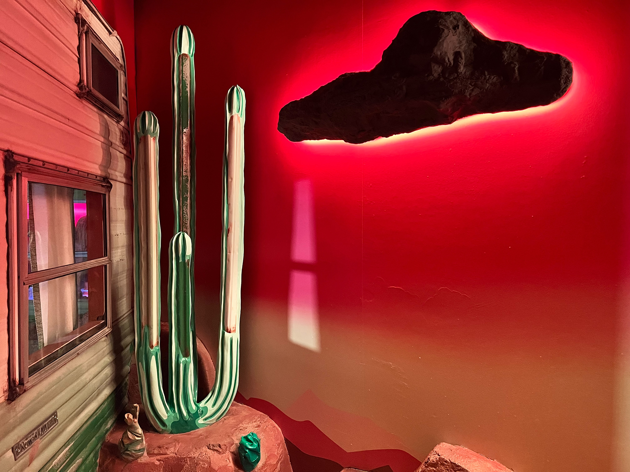 Meow Wolf’s immersive art exhibition, The Real Unreal, in Grapevine, Texas.