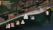 Map of Gilgo Beach victims