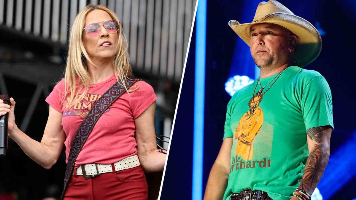 Sheryl Crow slams Jason Aldean for ‘promoting violence’ with new song ...