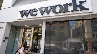 A WeWork co-working office space in Berkeley, California, on Wednesday, Aug. 9, 2023.