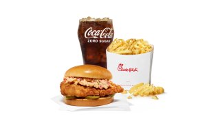 Chick-fil-A’s Honey Pepper Pimento Chicken Sandwich.