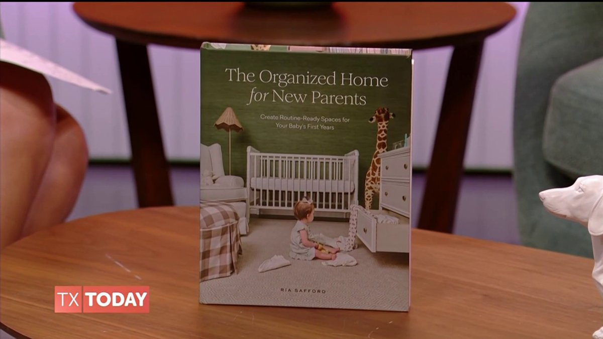 Home organizing with Ria Safford NBC 5 Dallas Fort Worth